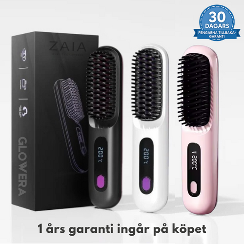 ZAIA Bärbar Stylingborste | Locka, Torka & Platta